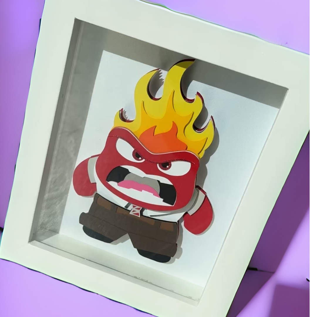 Set de los 10 personajes de Intensamente