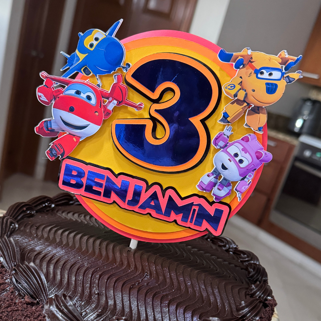 Cake Topper Super Wings