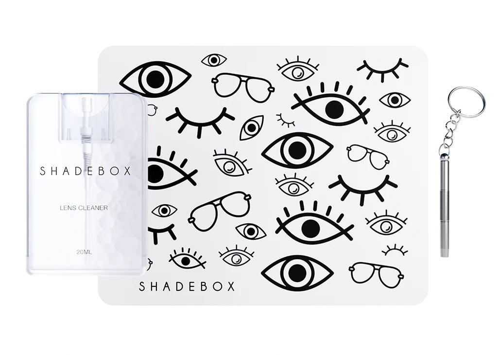 Bundle de Estuche para 2 Lentes Black y un Kit de Cuidado