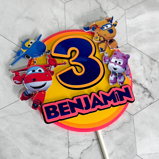 Cake Topper Super Wings