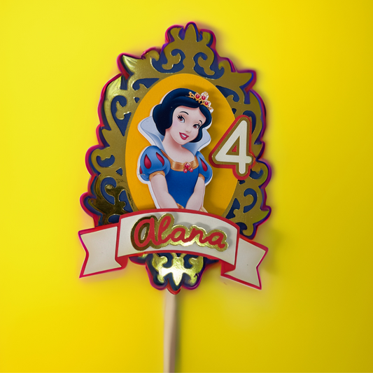 Cake Topper Blanca Nieves