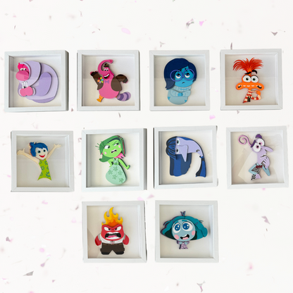 Set de los 10 personajes de Intensamente